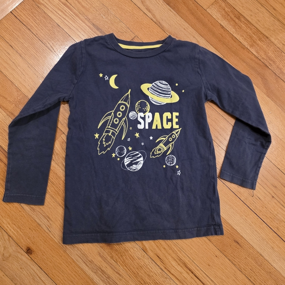 Mini Boden Space Long Sleeve Tee